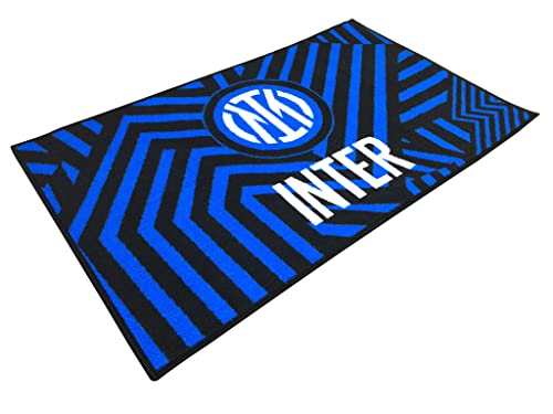 Inter F.C Teppich mit Anti-Rutsch | 70 x 110 | Offizielles Produkt von Inter