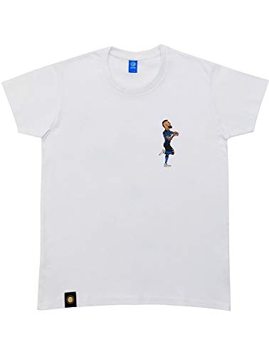 GIL T-Shirt Hero Vidal, Unisex, Erwachsene, Weiß, L von Inter