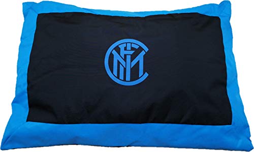 Only4fan S.r.l. FC International Milano Kissen/Bett für Haustiere, kein Geschlecht, Schwarz Blau, Medium von Inter