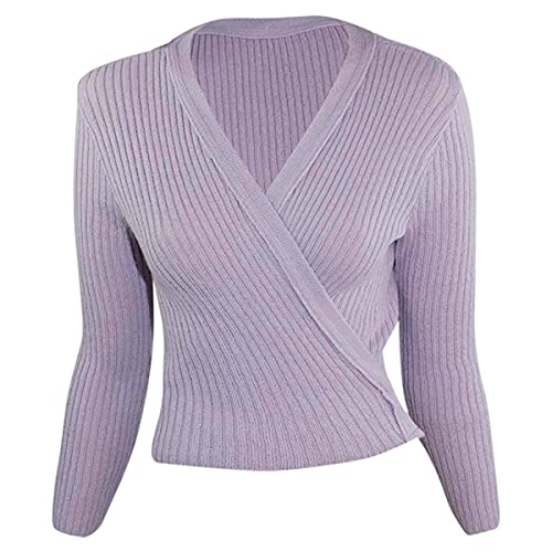 Intermezzo Damen Ballett Wickeljacke/Weste 6811 Jersey Elipor - Farbe: Lavendel (080) - Größe: S von Intermezzo