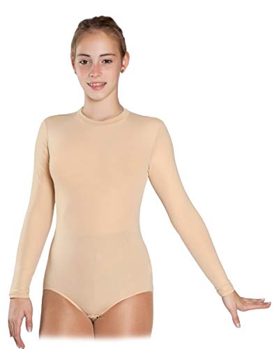 Intermezzo Damen Eiskunstlauf/Skating Body 31184 Bodyforcar - Farbe: Skin Pink (077) - Größe: XL von Intermezzo