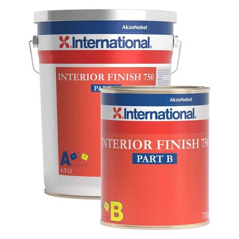 International 750 Ral 9010 4.3l Interior Finish Paint Durchsichtig von International
