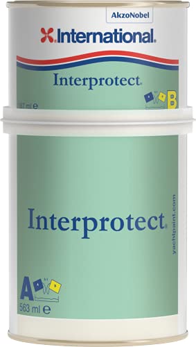 International Interprotect / Epoxid grundierung | Grau | 750ML | Zwei komponenten, Schnell trocknend von International