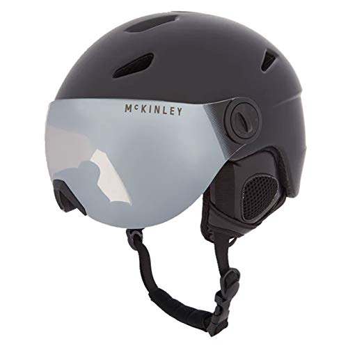 Intersport Unisex – Erwachsene Pulse S2 Visor Hs-01 Ski-Helm, Black, M von Intersport