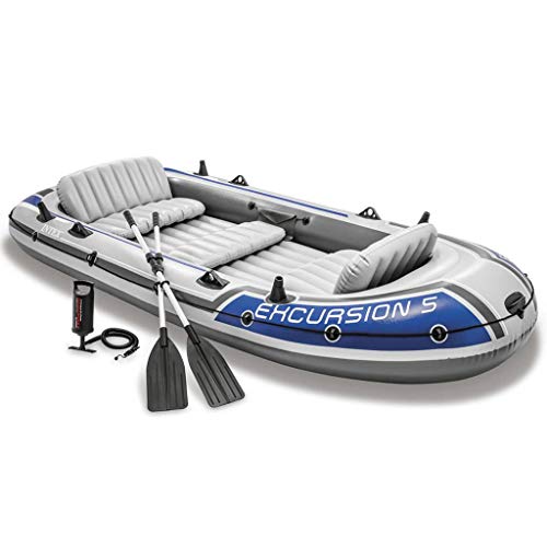 Intex Excursion 5 Set Schlauchboot Angelboot mit Paddel Pumpe 5 Personen 68325NP von Intex