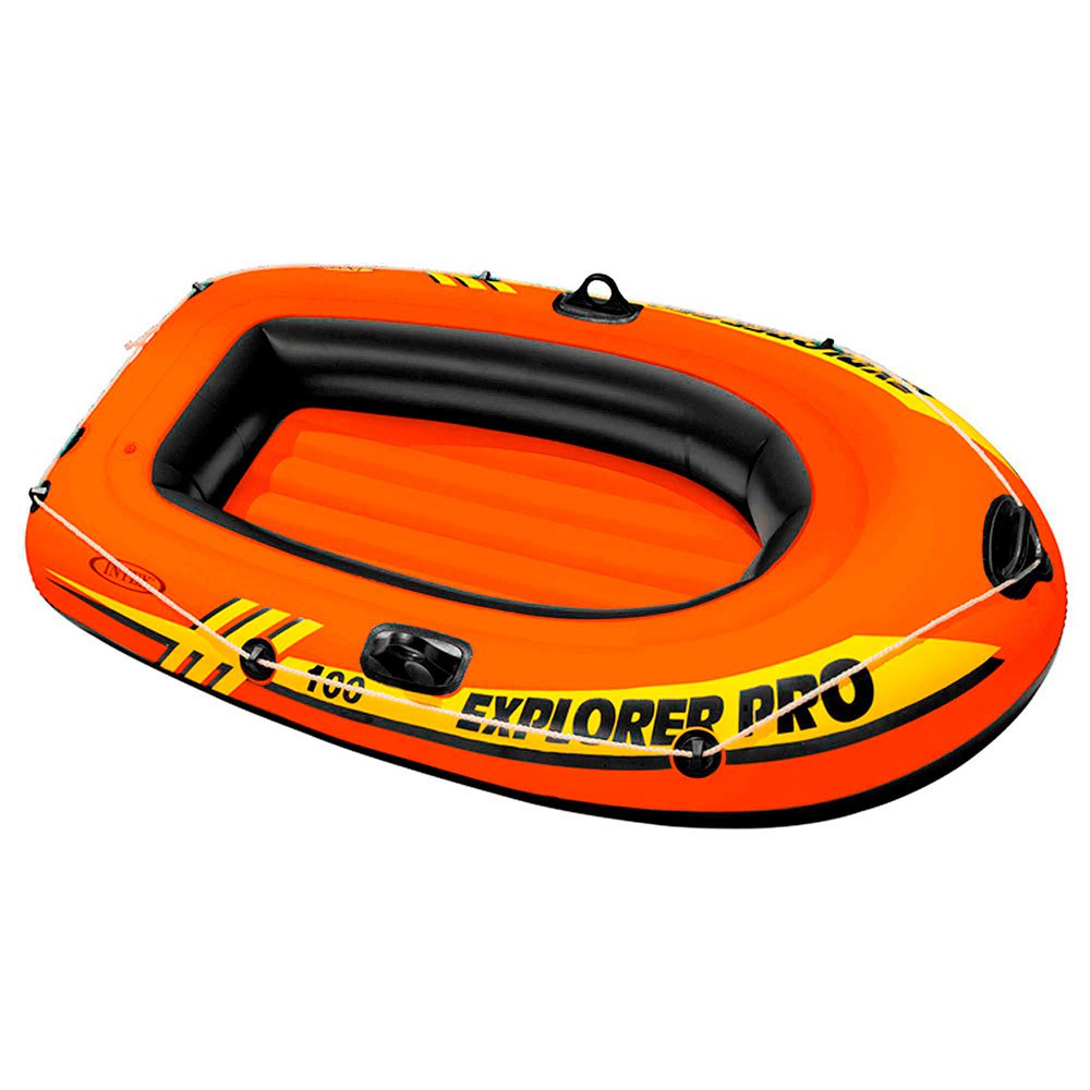 Intex Explorer Pro 100 Inflatable Boat Orange 1 Place von Intex