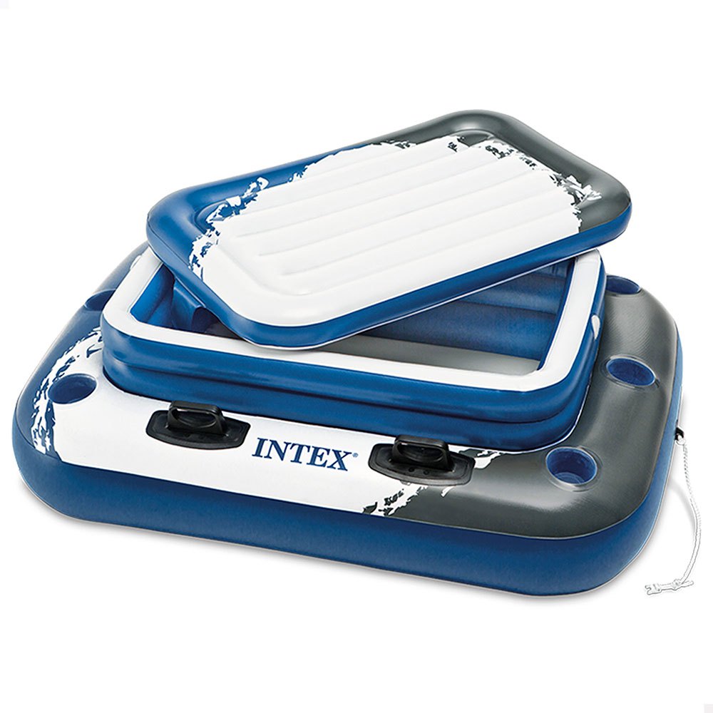Intex Inflatable And Floating Fridge122x97 Cm Blau von Intex