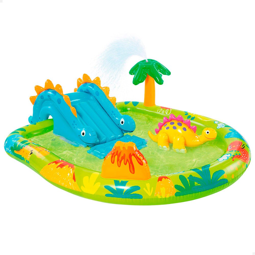 Intex Inflatable Water Games Centre Dinosaur Water Jets 191x152x58 Cm Mehrfarbig von Intex