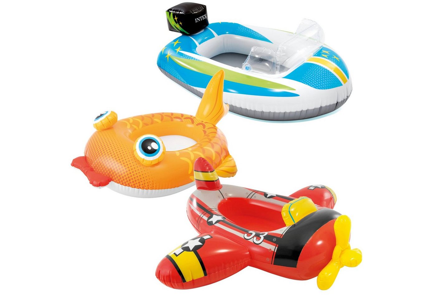 Intex Kinder-Schlauchboot INTEX Pool Cruisers, Kinder-/Babysitze für den Pool von Intex