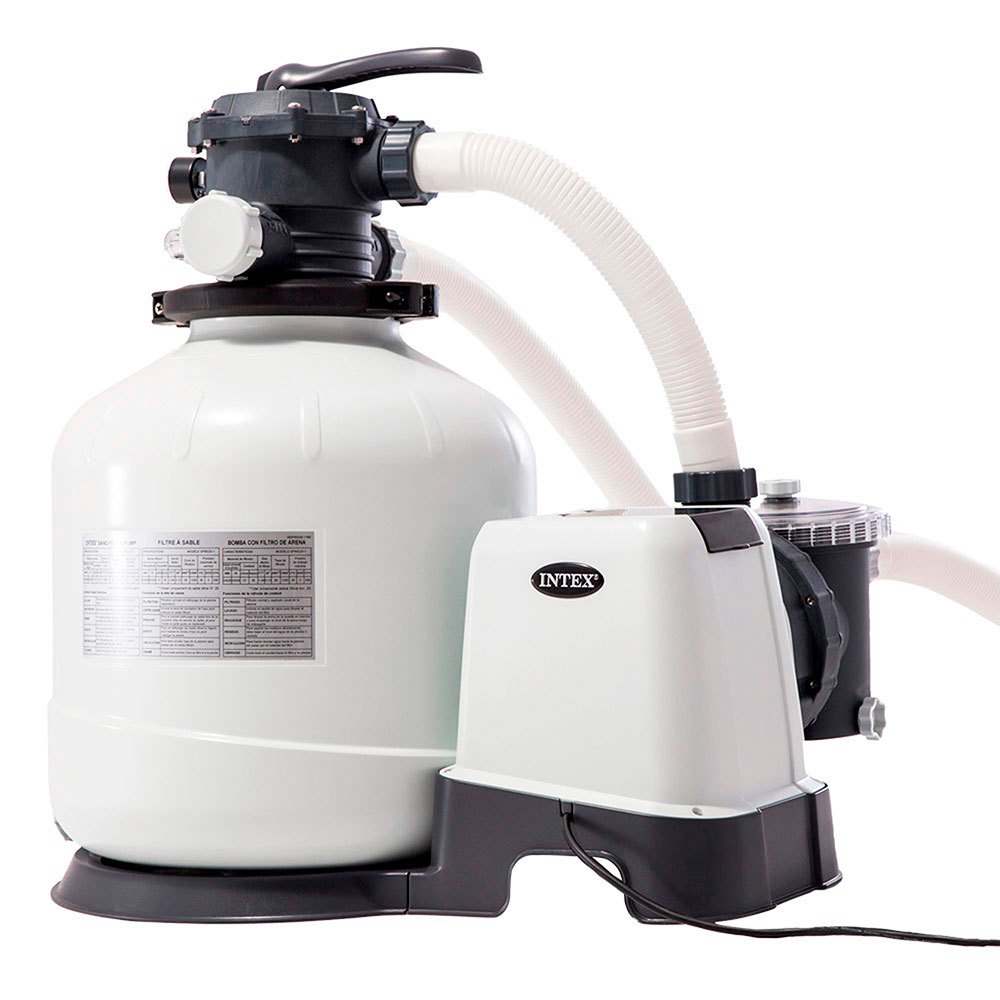 Intex Krystal Clear Sand Filter Pump 12.000l/h Weiß von Intex