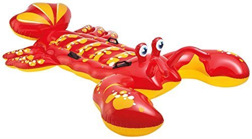 Intex Lobster Ride-On, 84" X 54", for Ages 3+ by Intex von Intex