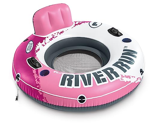 Intex River Run I Sport Lounge Aufblasbarer Wasserschwimmer 53 Ø pink von Intex