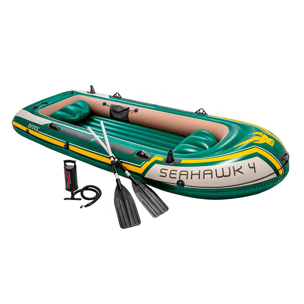 Intex Seahawk 4 Inflatable Boat Grau Intex Seahawk 4 Inflatable Boat Grau von Intex