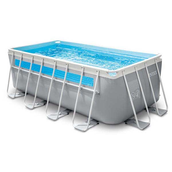 Intex Steel 56029 Clearview Prism Frame Rectangular Frame Above Ground Pool Durchsichtig 8418 liters von Intex