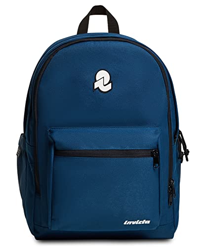 Invicta BLOW-UP PLAIN Backpack GRS, blau, Taglia unica, Casual von Seven
