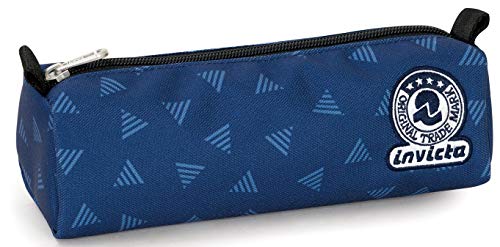 Invicta Triangle Pouch, blau, Schule, 22 cm, Stifthalter, Stifthalter, Federmäppchen von Invicta