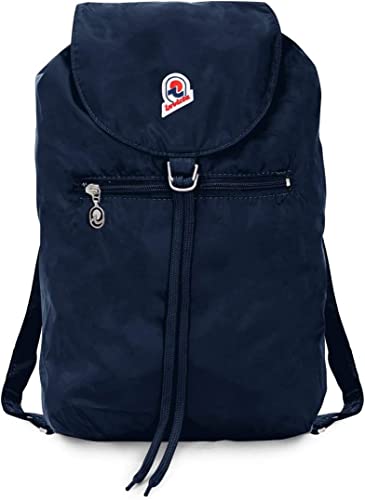 Invicta Tagesrucksack, Backpack für Reise Ausflüge & Freizeit; für Damen & Herren, mit Hüftgurt & faltbar - blau, einfarbig, 8 LT, Extra leicht, MINISAC VINTAGE von Invicta