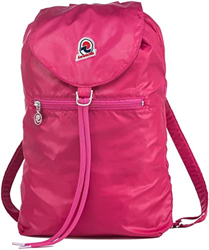 Invicta Tagesrucksack, Backpack für Reise Ausflüge & Freizeit; für Damen & Herren, mit Hüftgurt & faltbar - pink, einfarbig, 8 LT, Extra leicht, MINISAC VINTAGE von Invicta