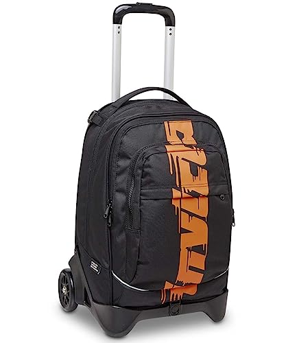 Invicta New Plug Tr. 2r Grs Logo TROLLEY Kinder und Jugendliche, Jet Black, Taglia unica, Modern von Invicta