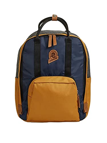 Invicta Shylla Color Rucksack - PC Tasche bis 13 Zoll - Handtasche für Studio, Arbeit und Freizeit - Stoff Eco Material, Blau (Senf), 29 x 36 x 12 cm, amerikanisch von Invicta