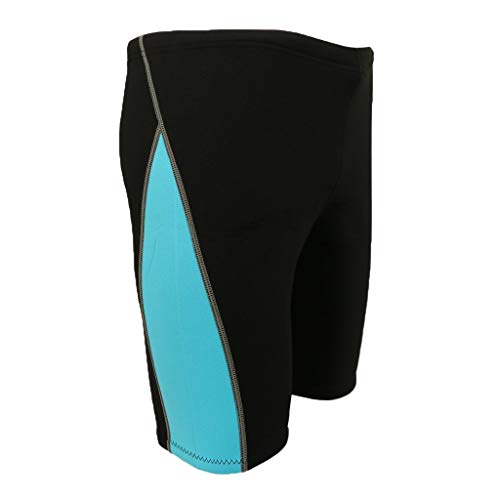 Inzopo Herren Neopren-Shorts für den Winter, warm, für Tauchen, Schnorcheln, Schwimmen, Blau, XL von Inzopo