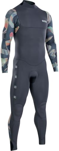 ION Seek CORE 5/4 Back Zip Full Suit 2022 Grey/camo, M von Ion