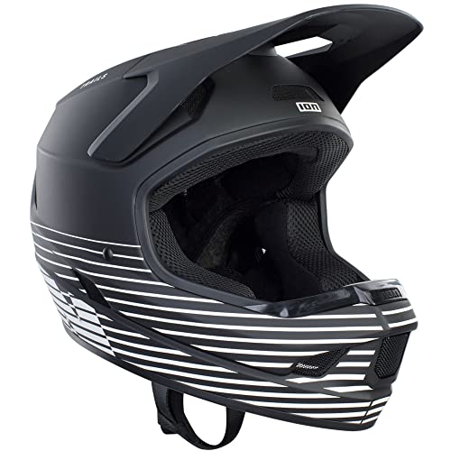 Ion Scrub Amp DH Fahrrad Helm schwarz 2024: Größe: M (56-58cm) von Ion