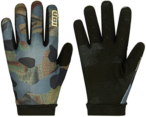 Ion Scrub Fahrrad Handschuhe lang grau/schwarz 2022: Größe: M (8.5-9) von iOn
