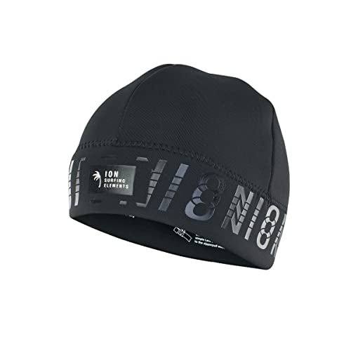 Ion Unisex Neoprenmütze Beanie Neo Logo Black 50/M von ION