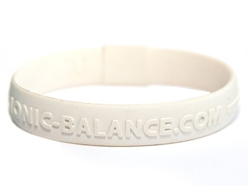 Ionic-Balance Core Series Band, Größe S, 17,5 cm, Weiß von Ionic-Balance