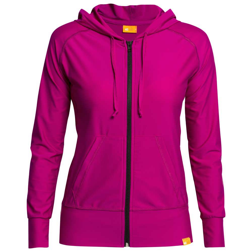 Iq-uv Uv 300 Full Zip Sweatshirt Rosa 2XL Mann von Iq-uv