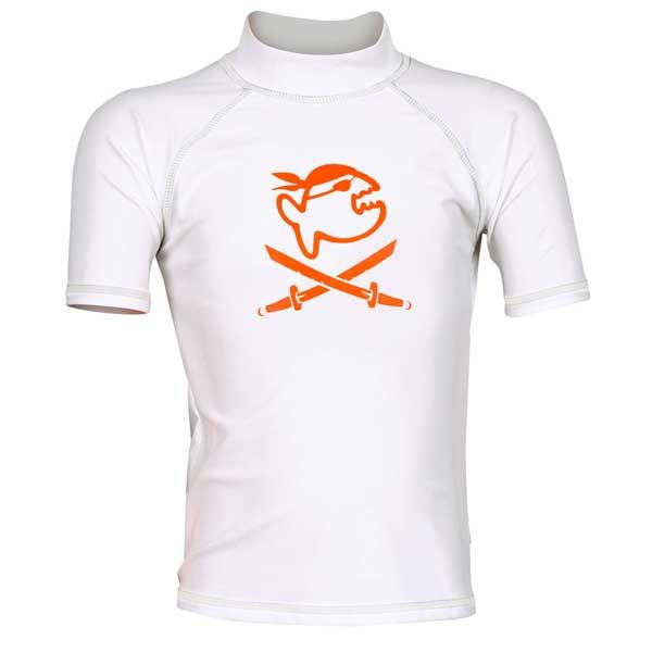 Iq-uv Uv 300 Jolly Fish Short Sleeve T-shirt Kid Weiß 10 Years von Iq-uv