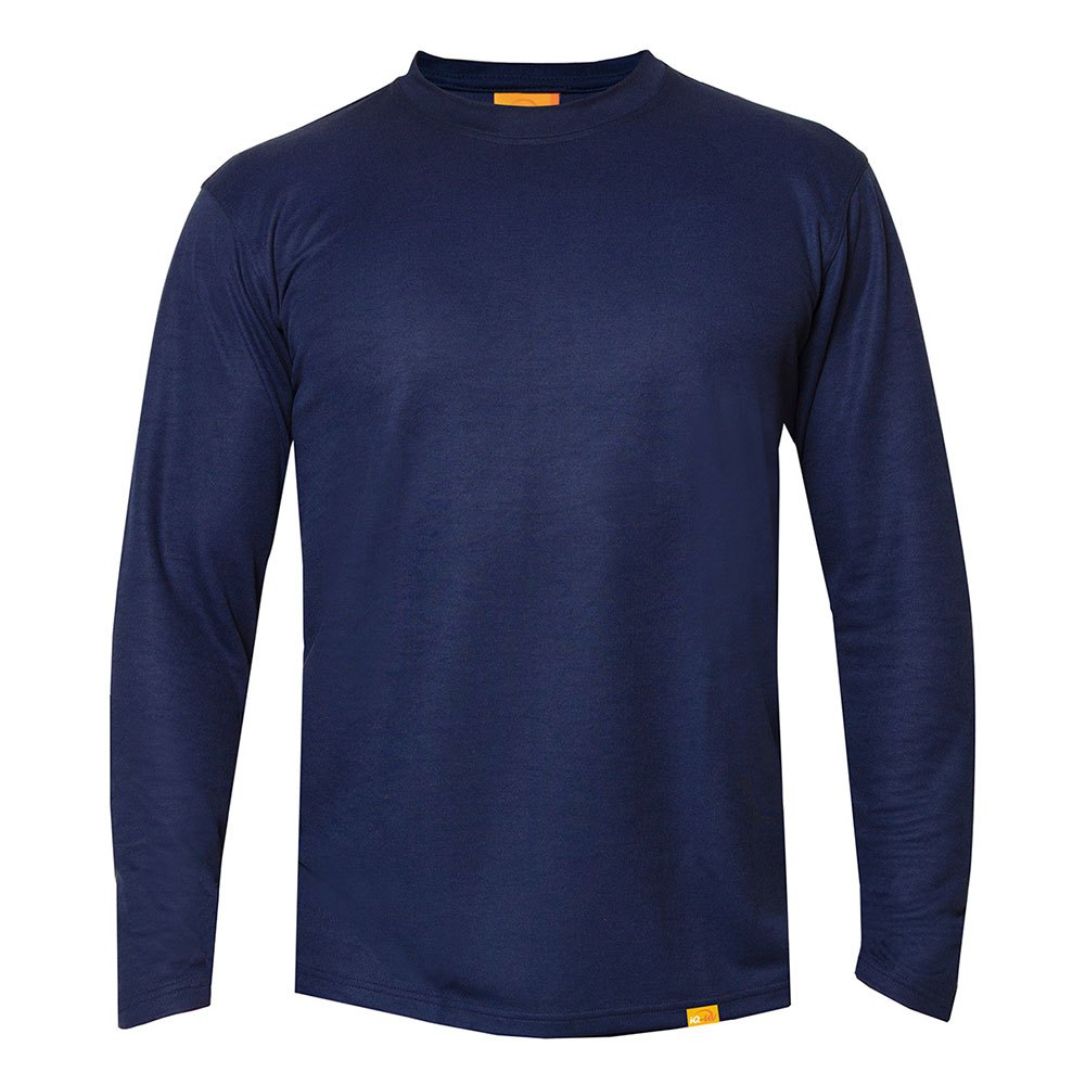 Iq-uv Uv 50+ Long Sleeve T-shirt Blau L Mann von Iq-uv