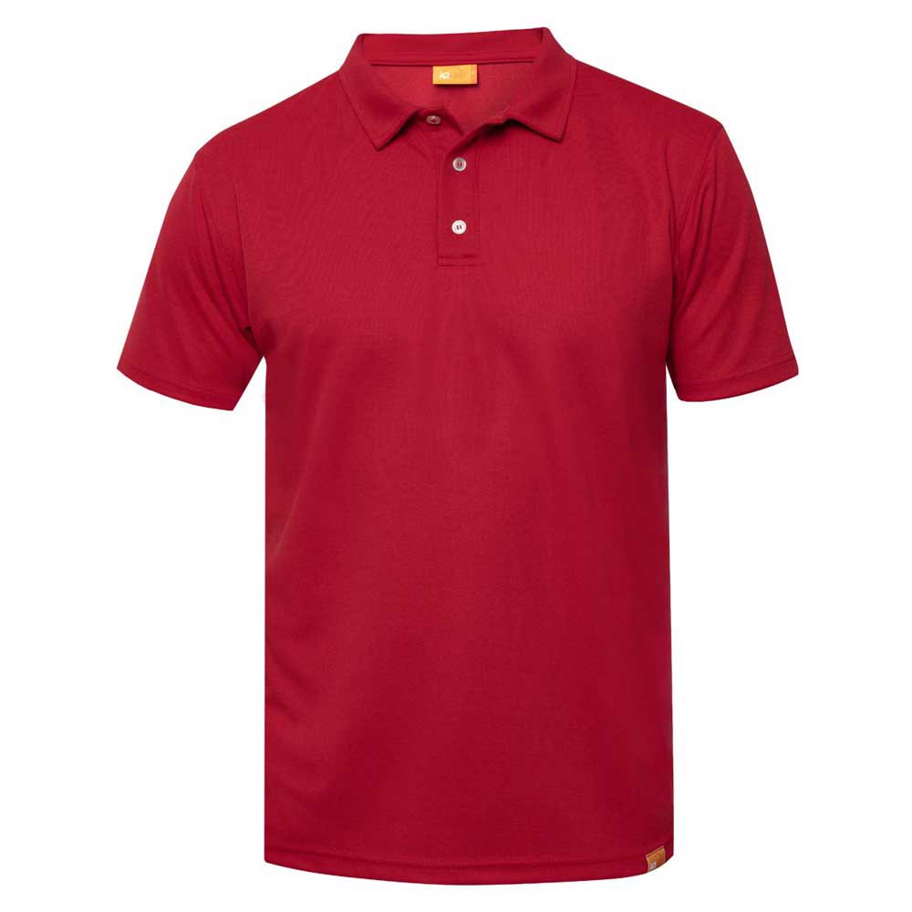 Iq-uv Uv 50+ Short Sleeve Polo Shirt Rot 2XL von Iq-uv