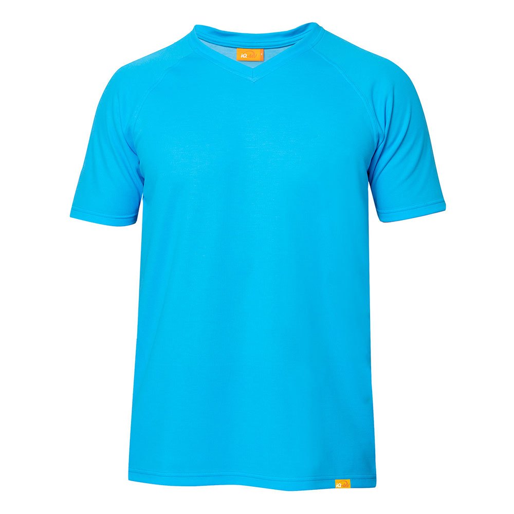 Iq-uv Uv 50+ V Short Sleeve T-shirt Blau S Mann von Iq-uv