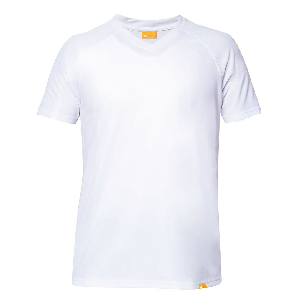 Iq-uv Uv 50+ V Short Sleeve T-shirt Weiß 3XL Mann von Iq-uv