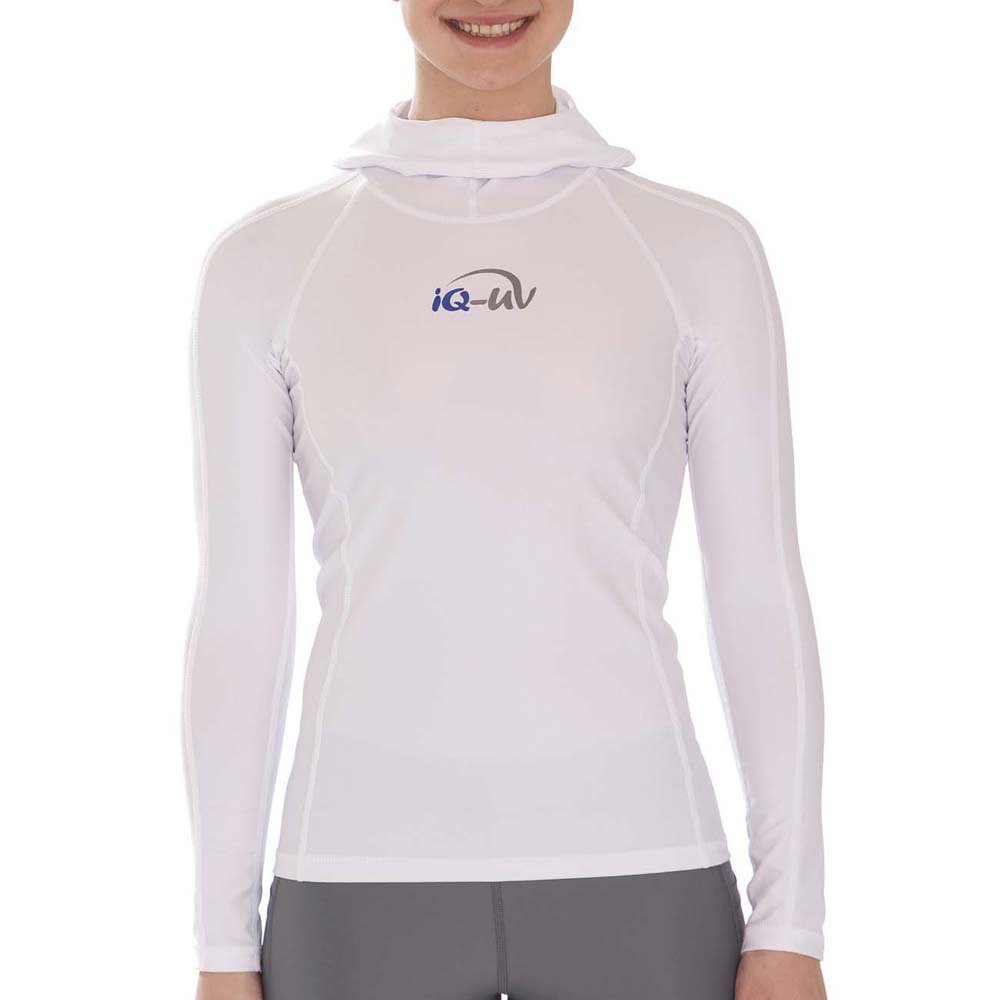 Iq-uv Uv Aqua Slim Fit Woman Long Sleeve T-shirt Weiß 3XL Mann von Iq-uv