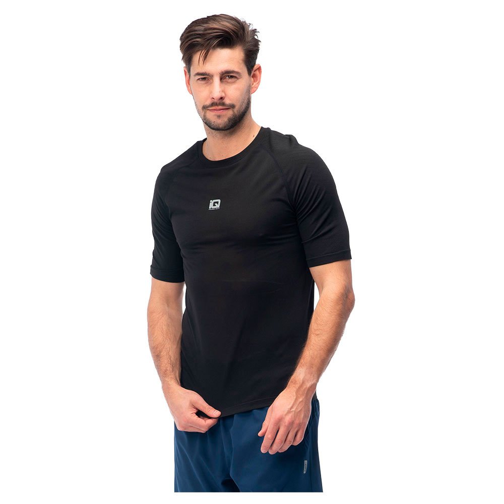 Iq Imbi Short Sleeve T-shirt Schwarz L Mann von Iq