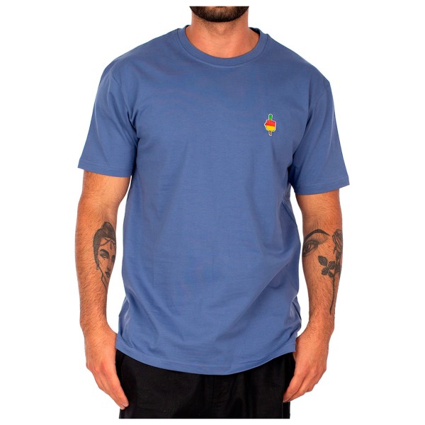 Iriedaily - Flutscher Tee - T-Shirt Gr M blau von Iriedaily