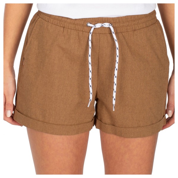 Iriedaily - Women's Chambray Girl Short - Shorts Gr L;M;S;XL;XS beige;braun;bunt;grau;lila von Iriedaily