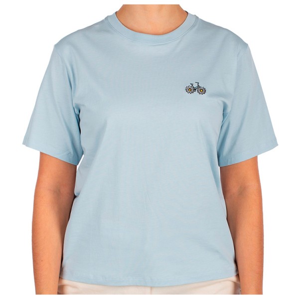 Iriedaily - Women's Daisycycle Tee - T-Shirt Gr L grau von Iriedaily