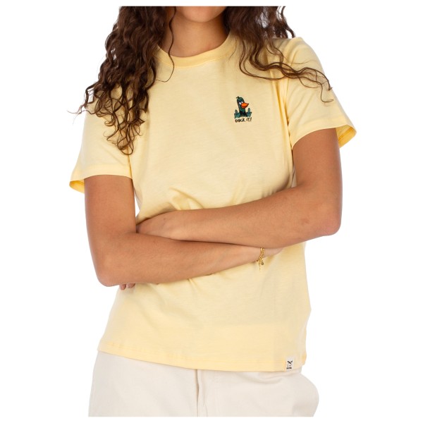 Iriedaily - Women's Duck Tee - T-Shirt Gr M beige von Iriedaily