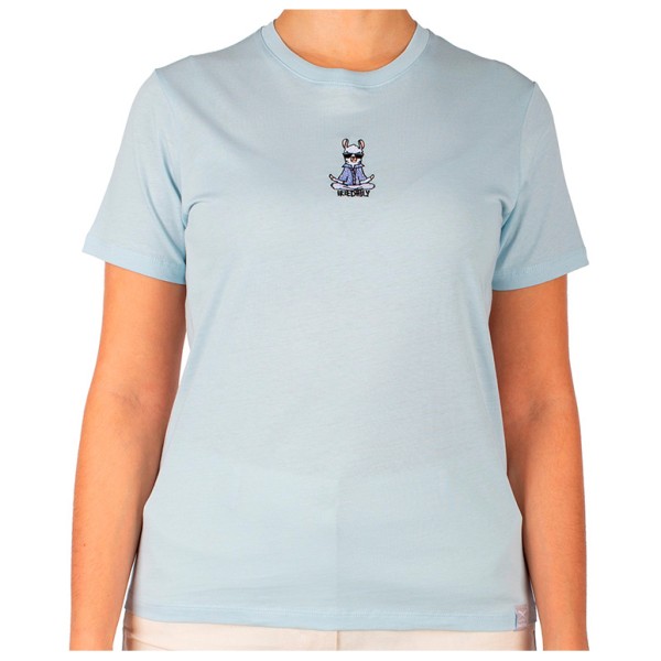 Iriedaily - Women's Lama Lama Tee - T-Shirt Gr XL grau von Iriedaily