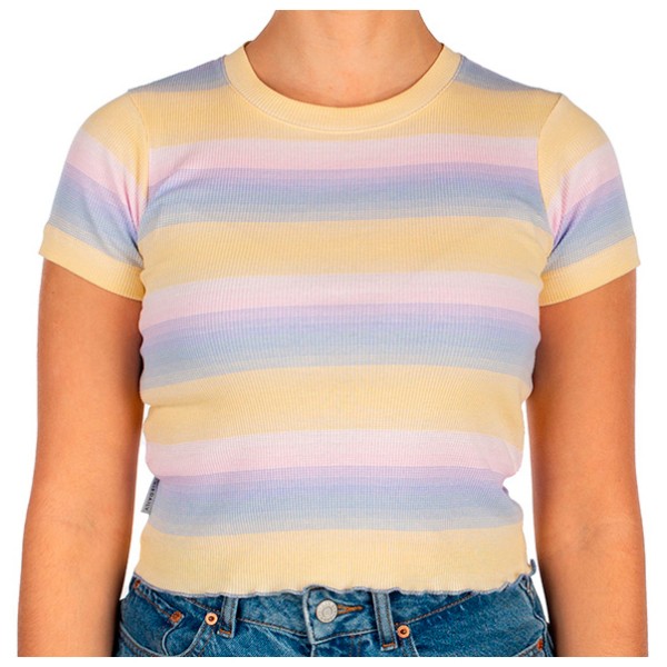 Iriedaily - Women's Pippa Tee - T-Shirt Gr L;M;S;XL;XS bunt;rosa von Iriedaily