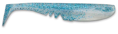 Racker Shad - Moby Softbaits Länge: 22cm / BGP Blue Glitter Pearl lose von Iron Claw/SÄNGER von IRON CLAW