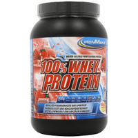 100% Whey Protein - 900g - Erdbeere von IronMaxx