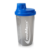 Shaker mit Siebeinlage - 700ml - Transparent/Blau von IronMaxx
