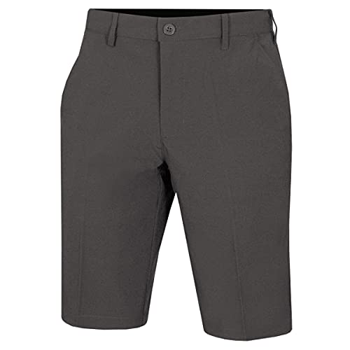 Insel Grün Herren IGSHO2085 Gripper Breath Golf Shorts - Charcoal - 30" Waist von Island Green