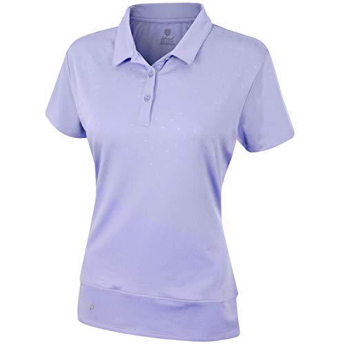 Island Green Damen IGLTS1796 Golf Poloshirt, Lavendel, 38 von Island Green