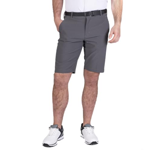 Island Green IGSHO2085 Herren atmungsaktive Golf-Shorts, anthrazit, Taille 106,7 cm von Island Green